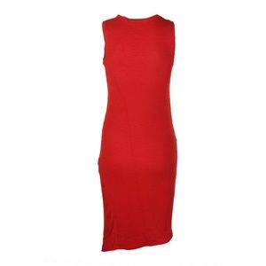 RACHEL Rachel Roy Dresses - Rachel Rachel Roy Orange Ribbed Asymmetrical Dress RACHEL Rachel Roy Dresses - Rachel Rachel Roy Orange Ribbed Asymmetrical Dress